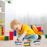 Pull Back Car Train Toy - Titipo And Friends 3 Vehicles Set Christmas Birthday Gifts For Kids And Toddlers Boys And Girls 3 Years And Up (No. 2 Loco, Eric, Xingxing)