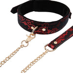 Lace Collar With Lead Set, Blindfold And Studded Heart Spanking Paddle For Adults Bdsm Restraint Sex Toys