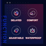 Adjustable Penis Ring Set Sex Toys For Men, 9 Pcs Silicone Cock Rings For Men Erection Sex Adult Toys, Cockring Cock Sexual Stimulation Device Couples Male Sex Toys Pleasure Cock And Ball Ring