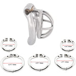 Small Male Chastity Device Stainless Steel Ergonomic Design Male Cock Cage K045 (45Mm/ M Size)