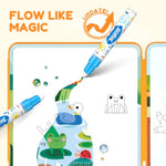 Farm Water Coloring Book for Toddlers 1-3, Foldable EVA, No-Mess Art Fun
