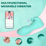 Sit and Ride Clit G Spot Vibrator for Women Sex Toys with 10 Vibrating Modes APP Remote Control Wearable Vibrator Female Adult Sex Toy