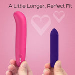 Bullet Vibrators Mini Vibrator - Bullet Vibrator Discreet Vibrator Small, 2 Pcs Value Pack Sex Toys Female Vibrator With 10 Modes, All Silicone Rechargeable Vibrators For Clitoral Stimulation