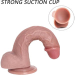 Realistic Silicone Dildo 7.8 Inch, G-Spot Stimulator Sex Toy For Women, Sex Toys Dildo With Strong Suction Cup For Clitoral Vagina And Anal Stimulation - Sex Adult Toys For Women And Couple