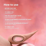 Dot Cruise High Frequency Clitoral Vibrator With Elliptical Motion 8 Pinpoint Vibrator With Cruise Control Technology, Female Sex Toys, Peach Please