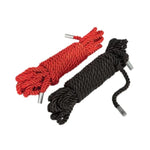 Fifty Shades of Grey Restrain Me Bondage Rope - 5m Silky & Strong Twisted Bondage Rope with Zero Stretch - Wrist or Ankle Restraint for Adults - 2 Pack - Red/Black