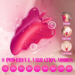Mini Wearable Vibrator for Women - 9 Modes of Clit Stimulation with App Remote Control