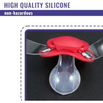 Restraints Mouth Gag Silicone Pvc Bondage Bite Pacifier Bdsm For Open Adult Sex Play Couples Toys Game Slave Cosplay (Blue)