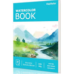 9x12 Watercolor Paper Pad, 140lb/300gsm Teal Watercolor Sketch Book