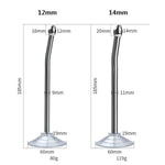 Urethral Sounds Stainless Steel Urinary Plug Beads Stimulate Urethral Dilator Masturbation Rod Penis Plug Adult Game Sex Toy(10Mm)