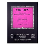 Watercolor Pad 9x12 Inches 140lb/300gsm Hot Press, White