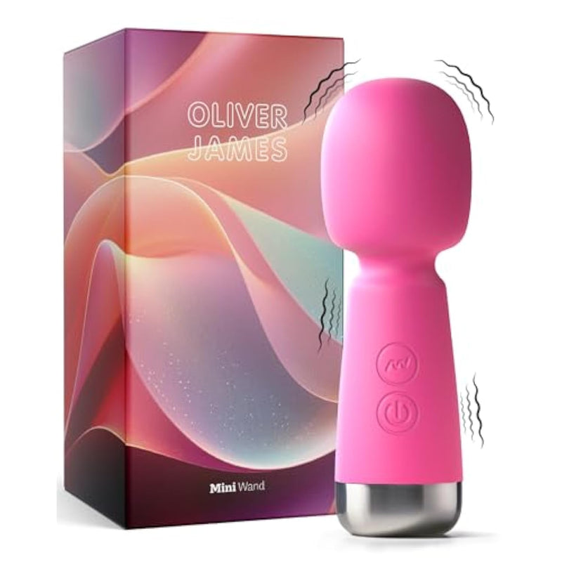 Vibrator For Women - Mini Vibrator Wand Adult Sex Toys And Adult Toys For Women | 5 Patterns And 5 Speeds Women Sex Toys | Sex Toy And Gifts For Women | Small And Quiet Couples Sex Toys