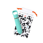 Vibrating Bullet - Portable & Discreet, Waterproof Design With Magnetic Charging, Includes Convenient Carry Bag, Skin-Safe Silicone, For Couples, Compact & Travel-Friendly (Blue)