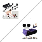 Bdsm Bed Bondage Kit Sm Sex Toys Restraints Set With Handcuffs Sex Pillow Cushion Sofa 2Pcs Set With Handcuffs Sex Aid Inflatable