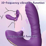 Wearable Clitoral G-Spot Vibrator, Adult Sex Toys For Women, For Female Couples, Powerful Silent Panty Vibrator, Flexible Vibrating Adult Toy Stimulator, 10 Vibration Frequencies