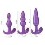 Sex Toy Bondage Kit Anal Trainer For Sex Game Adult Couple Sex Assistance Sm Fun Kit Anal Plug Vibrator Combination Kit