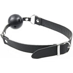 Mouth Breathable Ball Gag Harness Restraints Adult Products Black