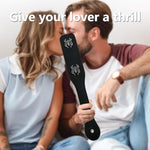 Spanking Paddle For Sex Adult Play,Leather Spider Premium Slapper Sex Paddle,Black Flirt Toy For Sm Bondage Game,Dark Gothic Lightweight Sturdy And Durable Bdsm Adult Sex Toys For Couple/Women/Gay