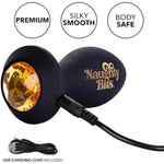 Se-4410-46-3 Naughty Bits Shake Your Ass Petite Vibrating Butt Plug