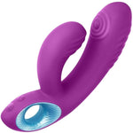 Cora Thumping G-Spot Rabbit Vibrator For Women - G Spot & Clitoral Stimulation Adult Toy With 10 Thumping & 10 Vibration Modes & Travel Lock - Splashproof, Wireless Sex Toys For Women (Purple)