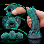 Gitd Ovipositor Dildo Toy With 3 Eggs - Alien Dildo Birthing Sex Toys With Egg Laying Booster, Parasand Ovipositor, Unique Fantasy Glow In The Dark Dildo, Anal Adult Sex Toys For Men Women Couples