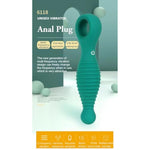 Vibrating Sex Toys Anal Butt Plugs – Anal Sex Toy With 12 Powerful Vibrations, Anal Thread Design, Anal Prostate Massager, Anal Sex Toys For Male And Female Couples (Green)