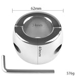 Metal Penis Ring Weight Ring Lock Ring Thick Metal Lock Ring Men'S Exercise Ring Metal Penis Ring Delay Ring For Flirting &Training Thick 1.57 Inch