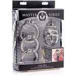 The Pen Deluxe Stainless Steel Locking Chastity Cage