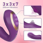 G Spot Vibrator, 3 In 1 Adult Sex Toys For Women With 3 X 3 X 7 Tapping & Pulsating Modes For Clitoral Nipple Anal Stimulation, Bendable Adult Toys Dildo For Women Couple (Cobra Ii)