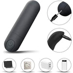 Bullet Vibrator Remote Control, 10 Powerful Modes G Spot Clitoris Stimulator For Travel Waterproof Quiet Mini Vaginal Massager For Women