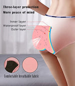 Teen Girl's Cotton Period Panties Big Girls Breathable Briefs Women Underwear