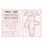 Ultimate Video Game Coloring and Activity Book Set for Kids, Mess Free Coloring, Stickers, and More