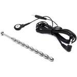 Anal Butt Plug Safety Metal Anal Butt Plug Electric Shock Metal Butt Plug Electro Stimulation Sex Toy With Crystal Diamond Beginner Anal Toy For Adult Unisex Fetish Gifts For Women