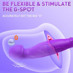G Spot Vibrator Sex Toys - Realistic Dildo Vibrators, Women Sex Toy With Lifelike Glans & Veins, 5 Wiggling & 10 Vibrating Modes, Adult Toys Dildos G-Spot Clitoral Vagina Anal Nipple Stimulator