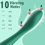 Clitoral G Spot Vibrator for Women with 10 Powerful Modes and Waterproof Design