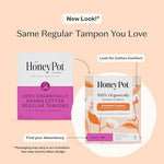 - 100% Organic Cotton Tampons - Regular Absorbency