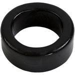 Doc Johnson TitanMen - Cock Ring - Stretch-to-Fit - Makes Your Penis Firmer, Harder, and More Engorged - Made of Body-Safe TPR - Black