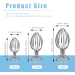 Anal Plug,Metal Buttplug,Hollow Out Anal Toys,Anal Sex Toys For Beginners And Advanced Users,Sex Toy For Vagina,Anal Training But Plug,Plug Anal For Couples (Small), Silver