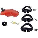 Male Chastity Device Hypoallergenic Plastic Cock Cage Penis Ring Virginity Lock Chastity Belt Adult Game Sex Toy (Red)