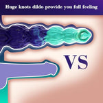 16.5 In Knot Dildo,Huge Monster Dildo With 4 Big Knots,Silicone Fantasy Dildo With Strong Suction Cup,Dog Dildo Adult Sex Toys & Games For Women Men Gay