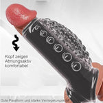 Penis Sleeve Girth Extension Enhancer For Men - Penis Extension Enlargement Sleeve, Lock Time Delay Anal Dildo Sexual Stimulation Device, Bdsm Bondage Restrict Sex Toy (Black)