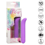 Bliss Liquid Silicone Mini G Vibe Bullet Vibrator - Se-0569-10-3 Purple