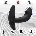 Electric Prostate Massager Multi-Frequency Electric Shock Posterior Anal Plug Wearable Anal Plug For Men And Women G-Spot Stimulation Prostate Massage Anal Plug Pleasure Sex Toys