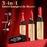 Rose Gold Rechargeable Mini Vibrator for Clitoral and Nipple Stimulation with 10 Powerful Vibration Modes and Waterproof Design