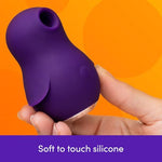 Penguin Clit Sucker, Clitoral Stimulator Womens Sex Toy, Purple