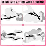 Bondage Restraints Sex Bondage Sex Toys Neck To Wrist Thigh Sex Sling & Ankle Kits With Adjustable Sex Straps Bondage Gear & Accessories For Sm Adult Toys For Couples Sex Pleasure