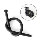 8Pcs Silicone Soft Urethra Extra Long Hollow Catheter Urethra Plug Manual Masturbation Orgasm Device For Men 3/4/5/6/7/8/9/10Mm (Smooth Surface)