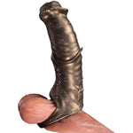 Horse Penis Sleeve Cock Sleeve, Ultra-Soft Adult Male Sex Toys For Men Penis Extender Cock Ring Extended Ejaculation? Elastic Penis Ring To Enlarge Prolong For Men Couple Play (S)