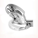 304 Stainless Steel Chastity Cage For Adult Male Chastity Device Sex Toy With Adjustable Cock Ring And Protective Cover, Comfortable & Hygienic (F-075)