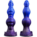 8.2" Fantasy Dog Double Knot Dildo, Knotted Monster Horse Adult Sex Toys, Huge Dragon Creature Wolf Anal Dildo With Strong Suction Cup, Alien Animal Gay Toy For Women Men Couple